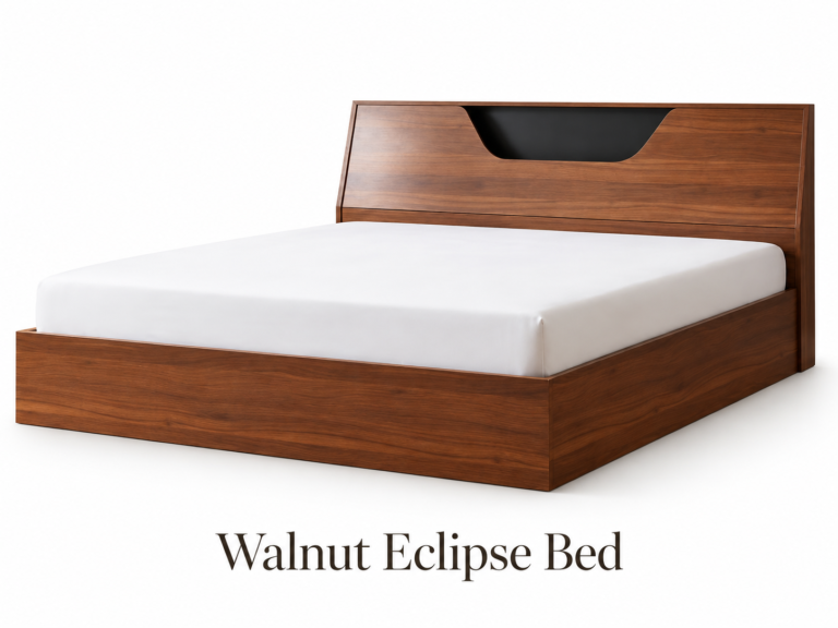 Walnut Eclipse Bed