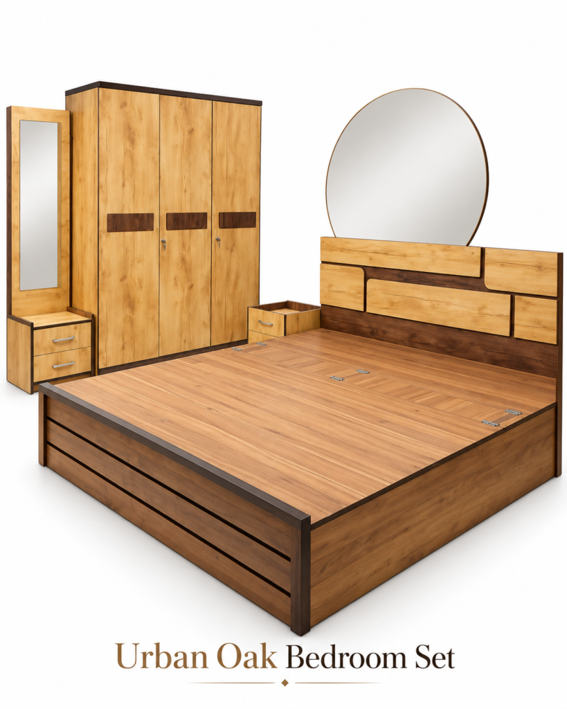 Urban Oak Bedroom Set