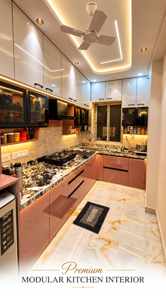 Premium Modular Kitchen Interior