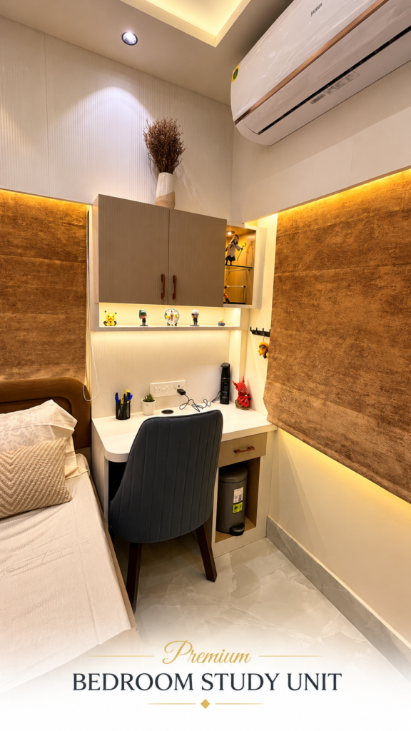 Premium Bedroom Study Unit