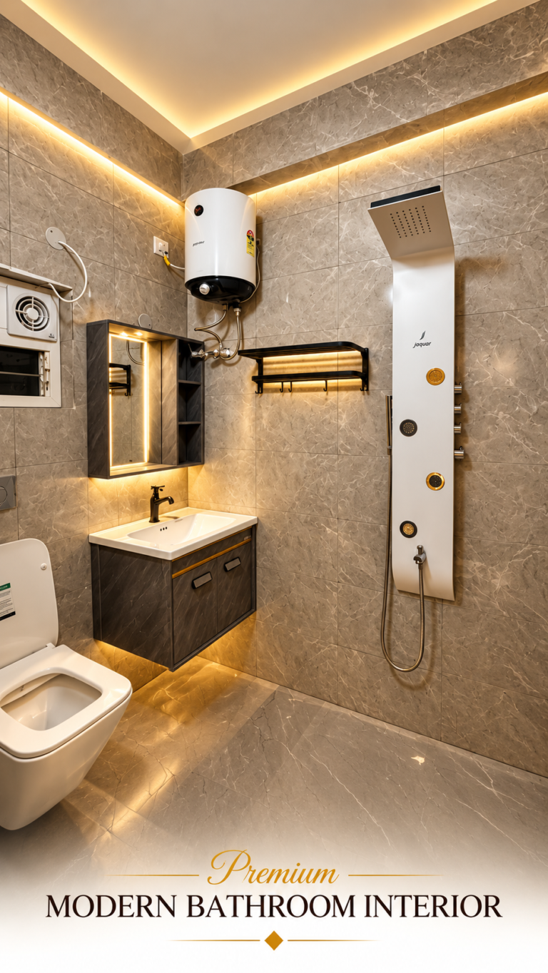 Premium Modern Bathroom Interior