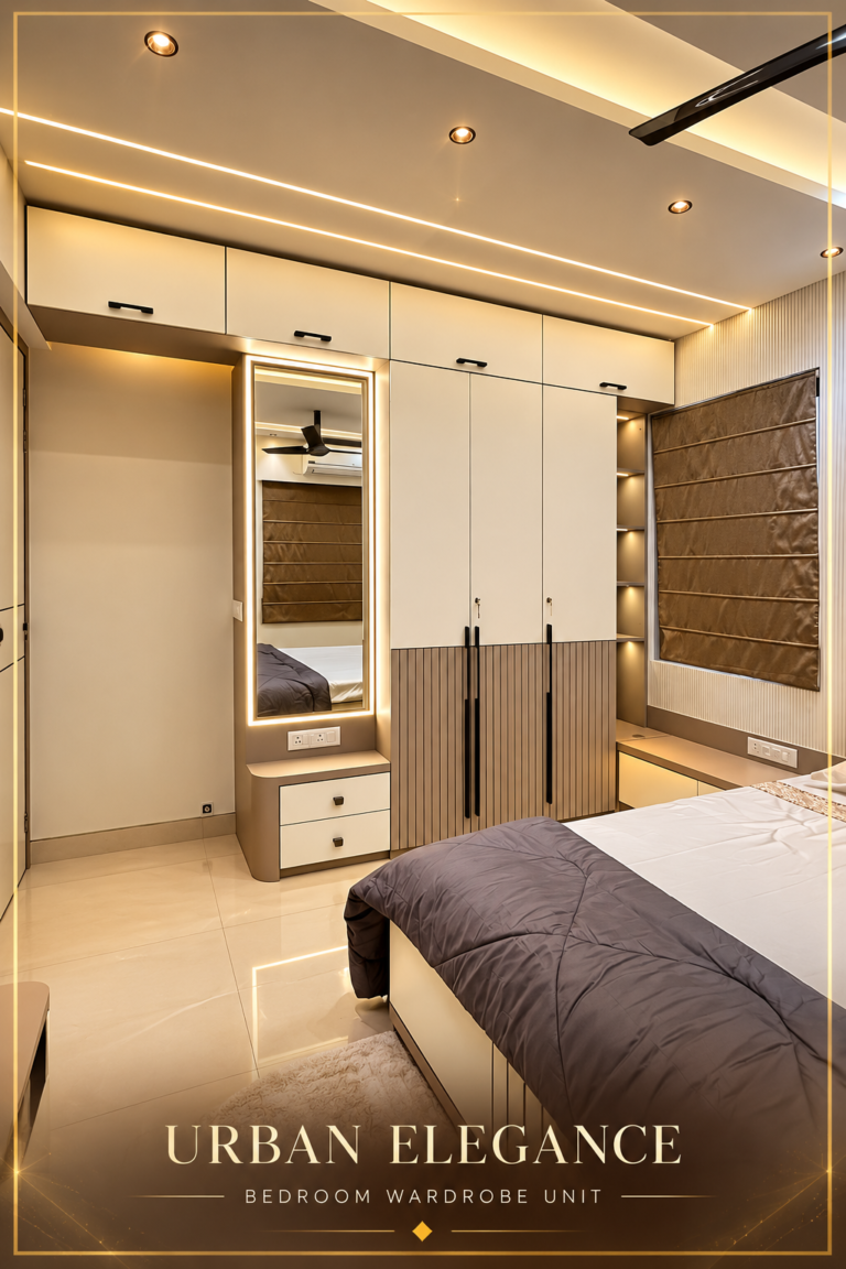 Urban Elegance Bedroom Wardrobe Unit