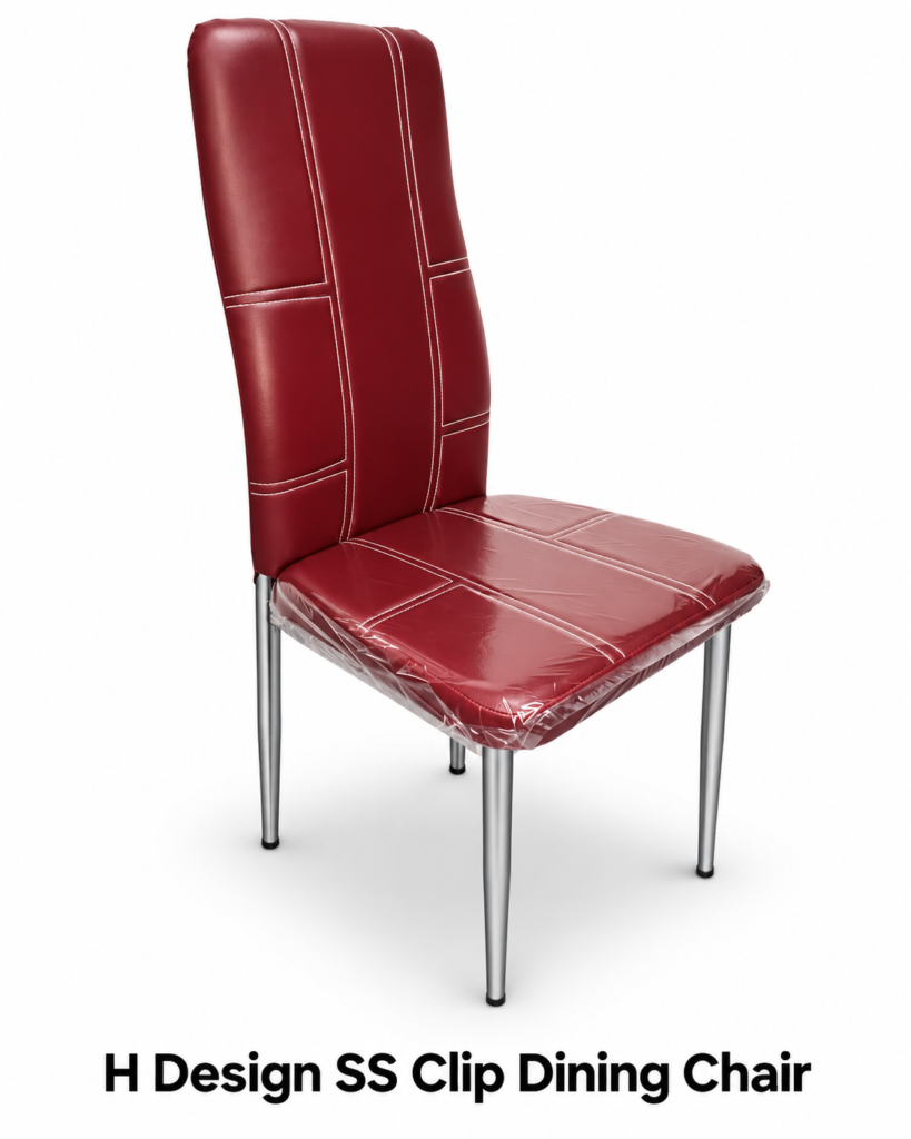 H Design SS Clip Dining Chair