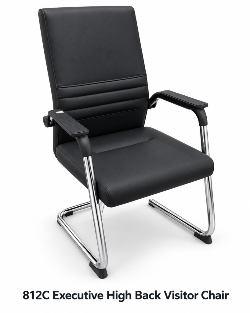 812C Executive High Back Visitor Chair