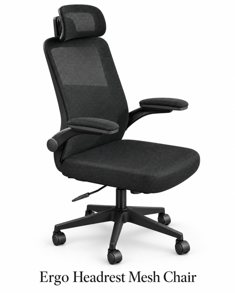 Ergo Headrest Mesh Chair