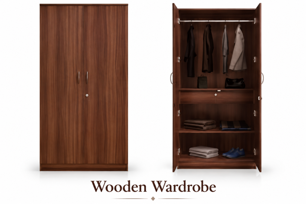 Wooden Wardrobe