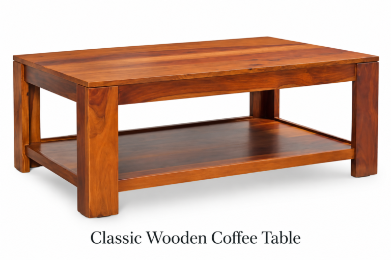 Classic Wooden Coffee Table