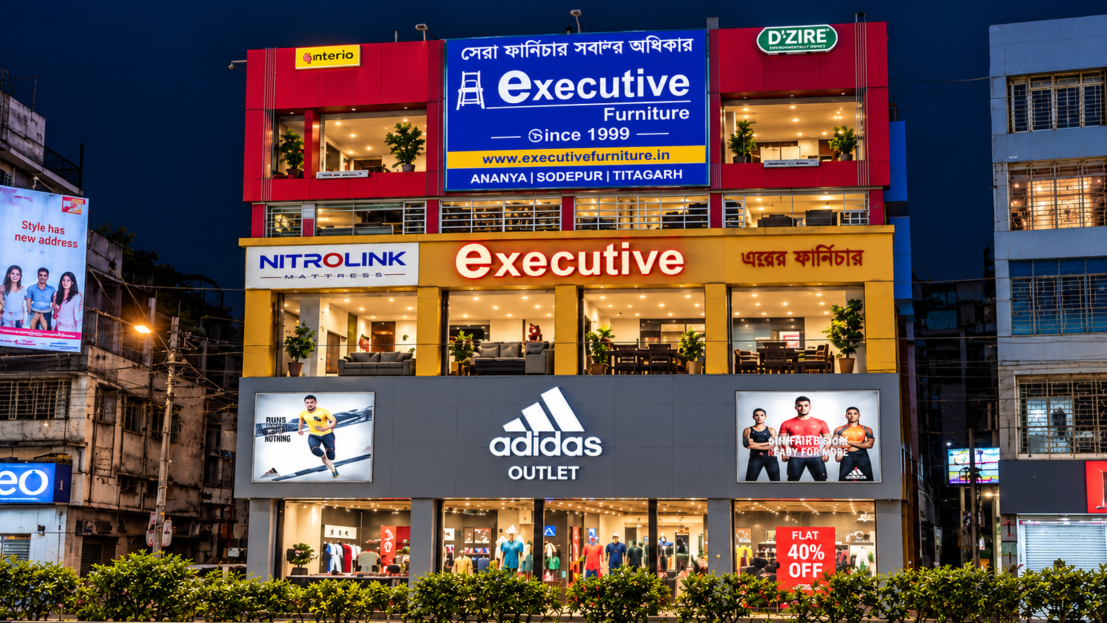 Executive Furniture Sodepur showroom