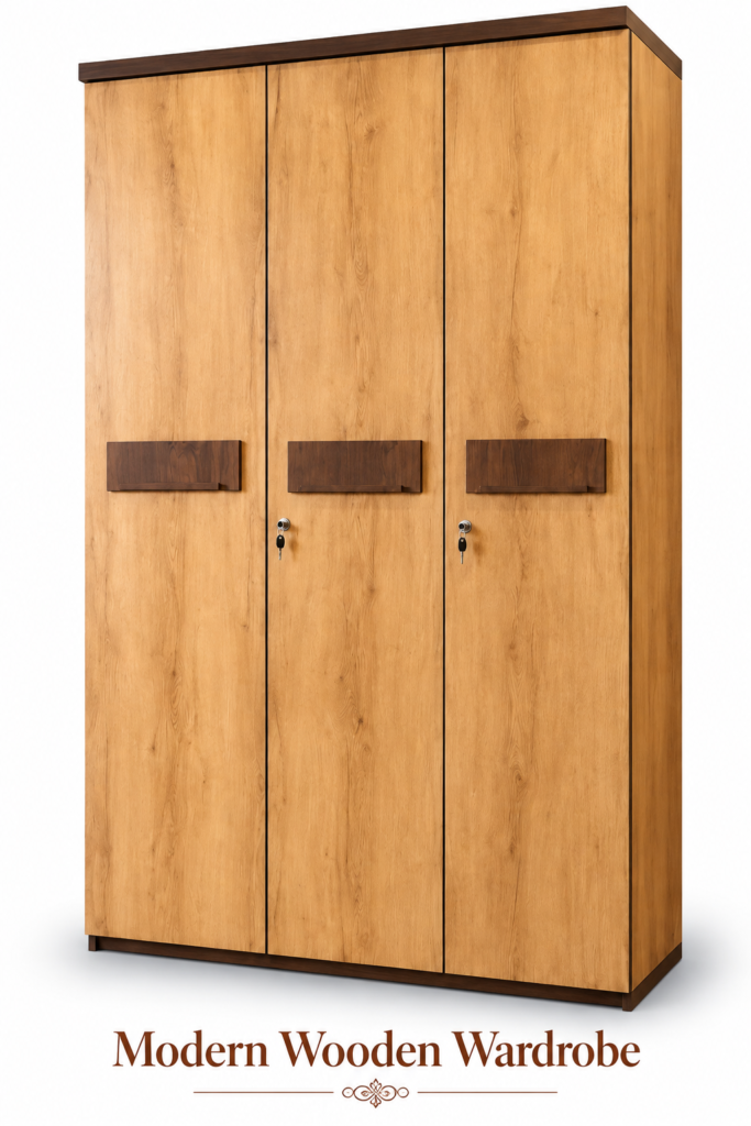 Modern Wooden Wardrobe