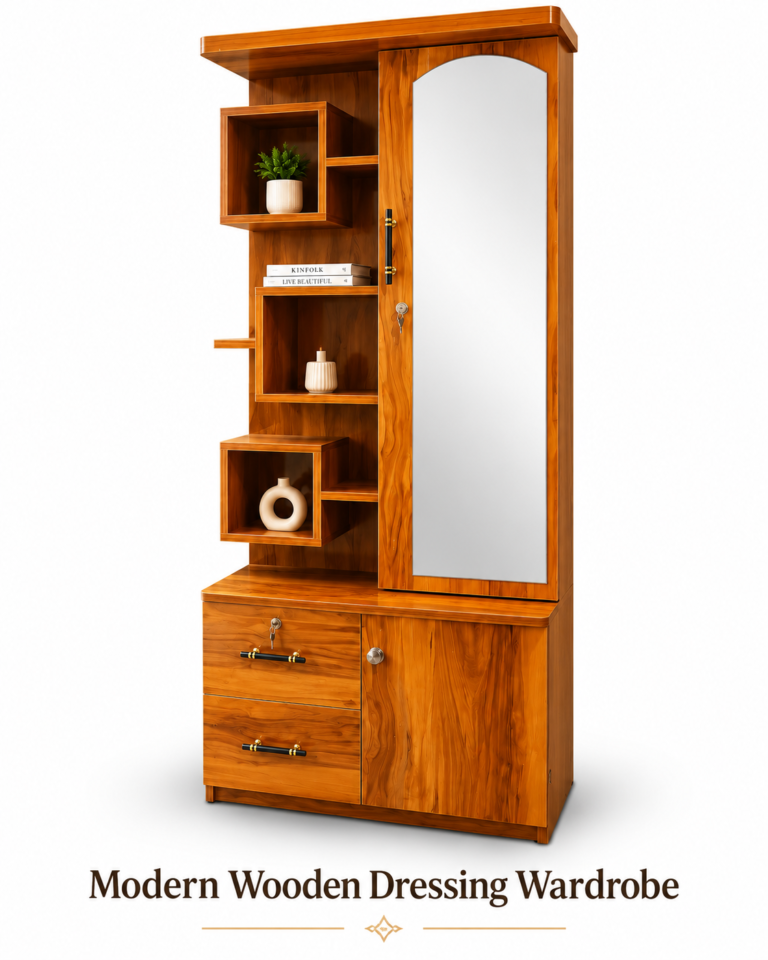 Modern Wooden Dressing Wardrobe
