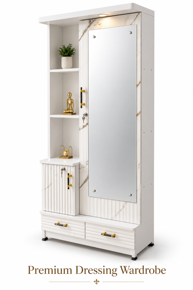 Premium Marble Dressing Wardrobe