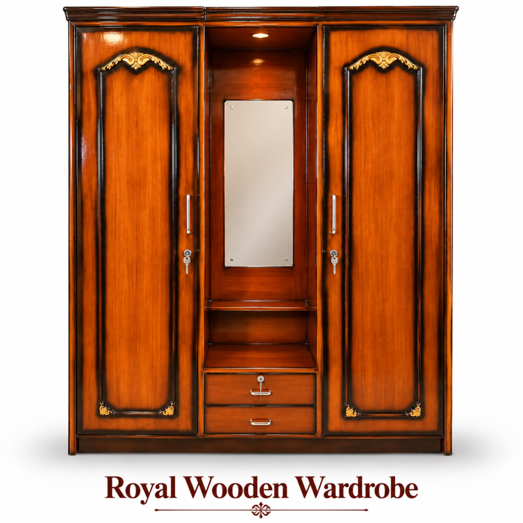 Royal Wooden Wardrobe